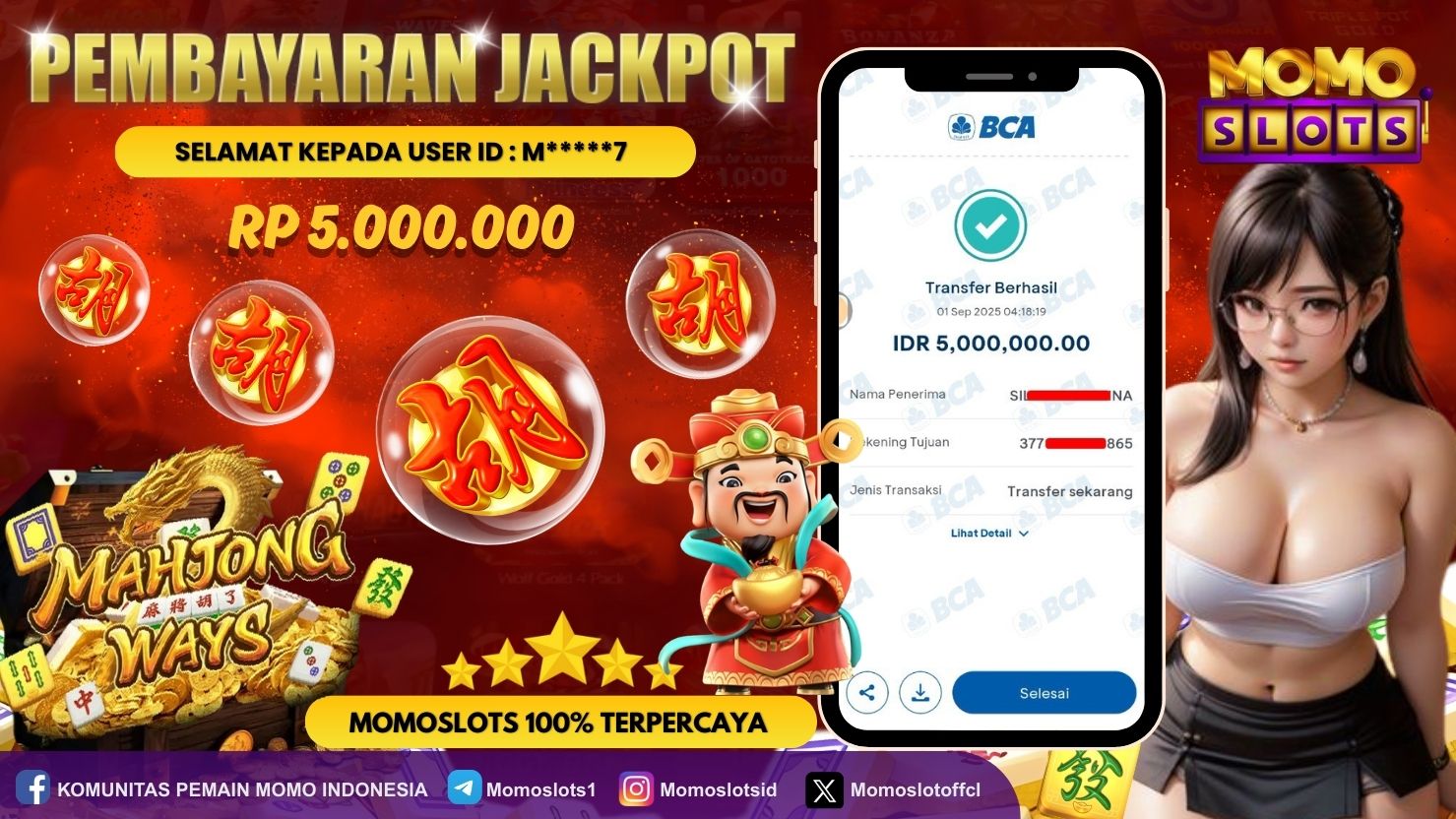 MOMOSLOTS JACKPOT SLOT MAHJONG WAYS